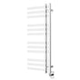 Artos - Lioni Square 48'' x 20'' Hardwired Towel Dryer with Hardwire Kit on Right Chrome