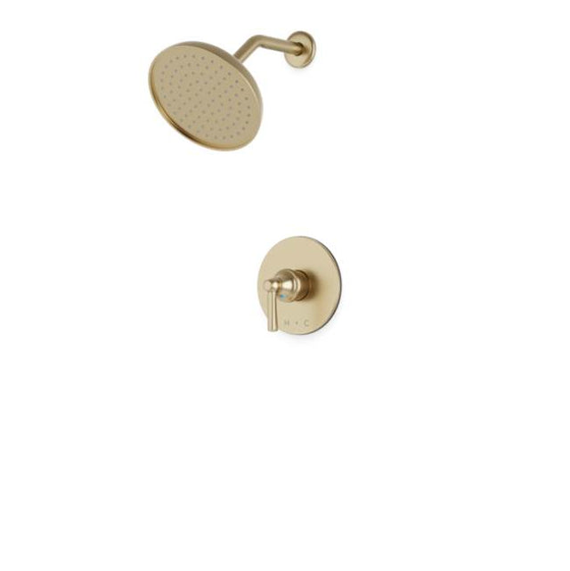 Artos - Trova Classic Pressure Balance Shower Trim Kit Satin Brass