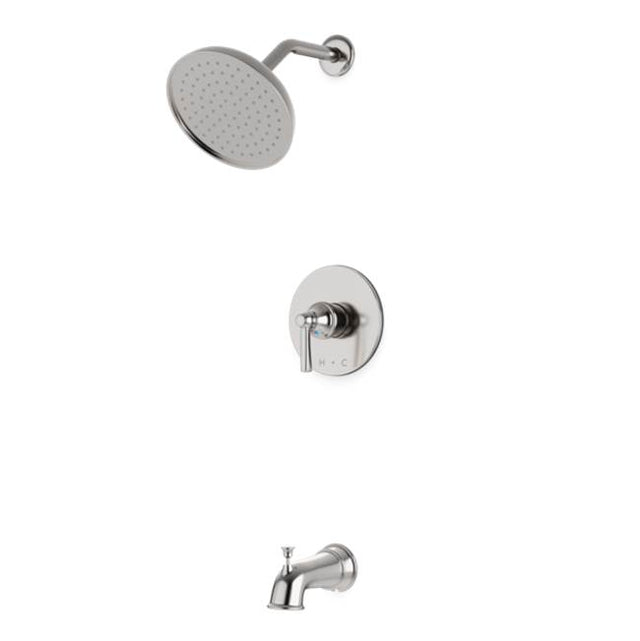 Artos - Trova Classic Pressure Balance Tub / Shower Trim Kit Brushed Nickel