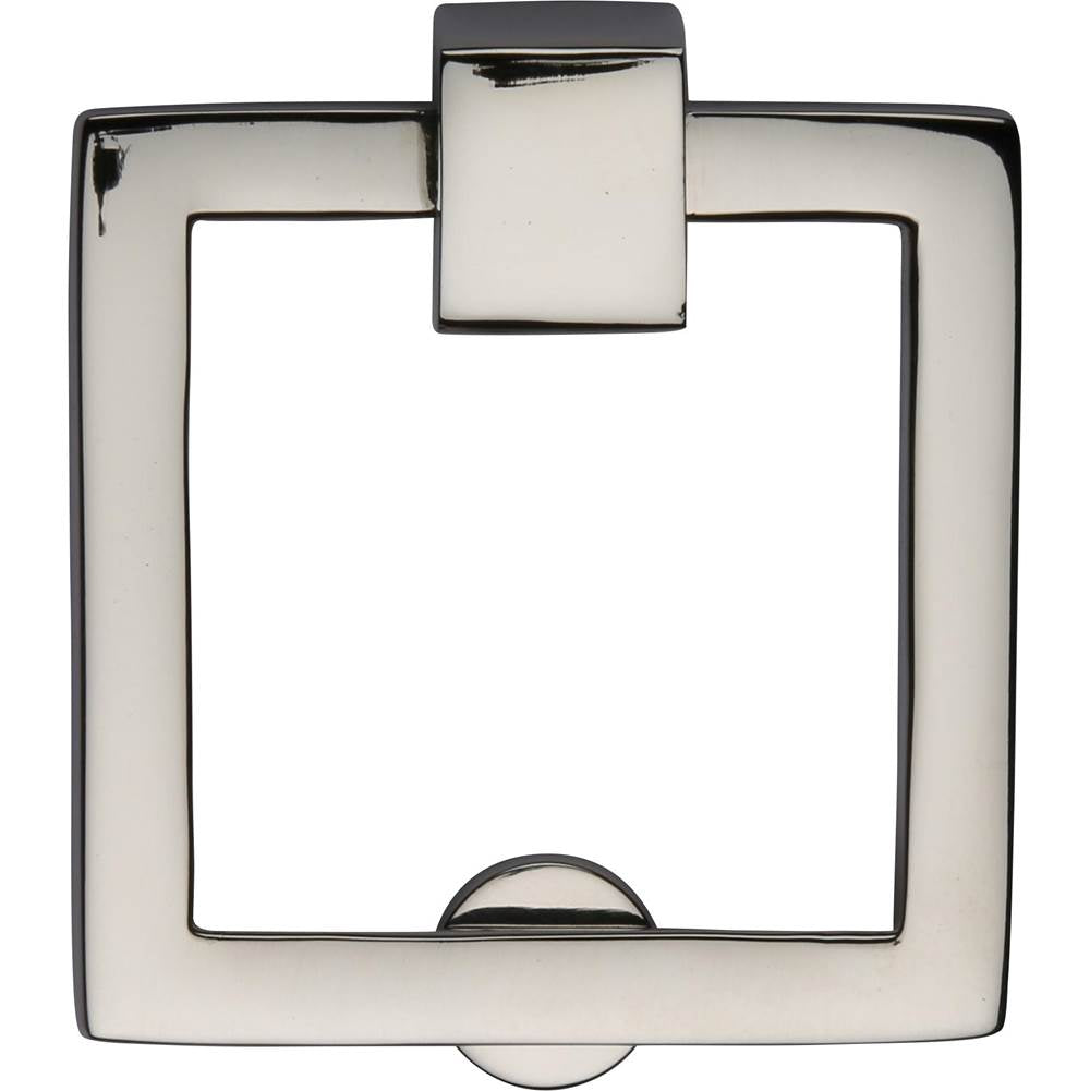 Ashley Norton - Square Cabinet Drop Pull - Polished Nickel