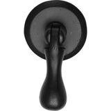 Ashley Norton - Drop Pull on Round Plate - Black