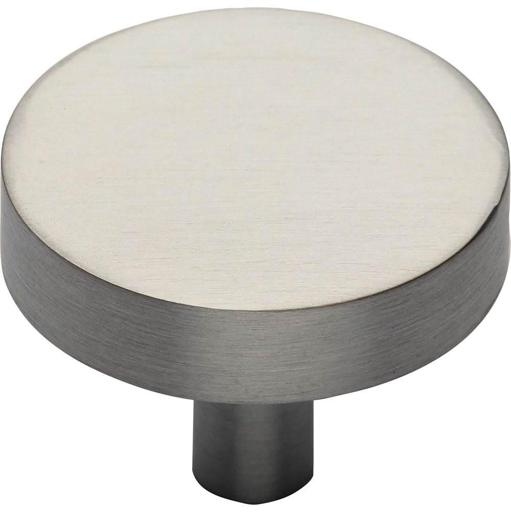 Ashley Norton - Modern Disc Cabinet Knob - Satin Nickel