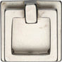 Ashley Norton - Square Drop Pull on Plate - White Bronze