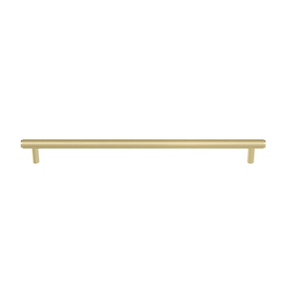 Ashley Norton - Straight Knurled Pull - Satin Brass