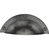 Ashley Norton - Front Mounted Cup Pull - Dark Bronze