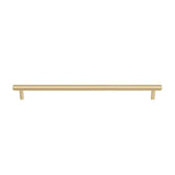 Ashley Norton - Straight Knurled Pull - Unlacquered Brass