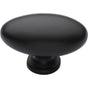 Ashley Norton - Oval (Egg) Cabinet Knob - Black