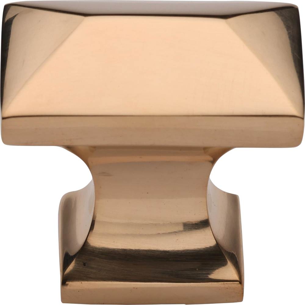 Ashley Norton - Anvil Cabinet Knob - Unlacquered Brass