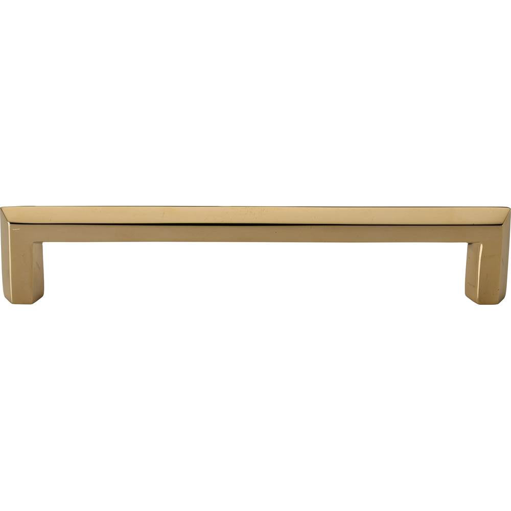 Ashley Norton - Hex Profile Cabinet Pull - Unlacquered Brass