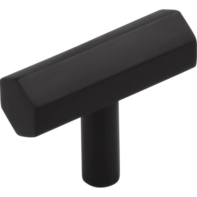 Ashley Norton - Hex Modern T Cabinet Pull - Black