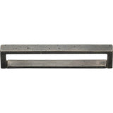 Ashley Norton - Linear Box Cabinet Pull - White Medium