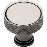 Ashley Norton - Lisbon Knurled Cabinet Knob - Polished Nickel