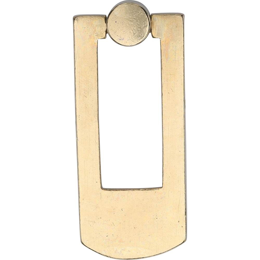 Ashley Norton - Curved Drop Pull - Natural Bronze