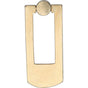Ashley Norton - Curved Drop Pull - Natural Bronze