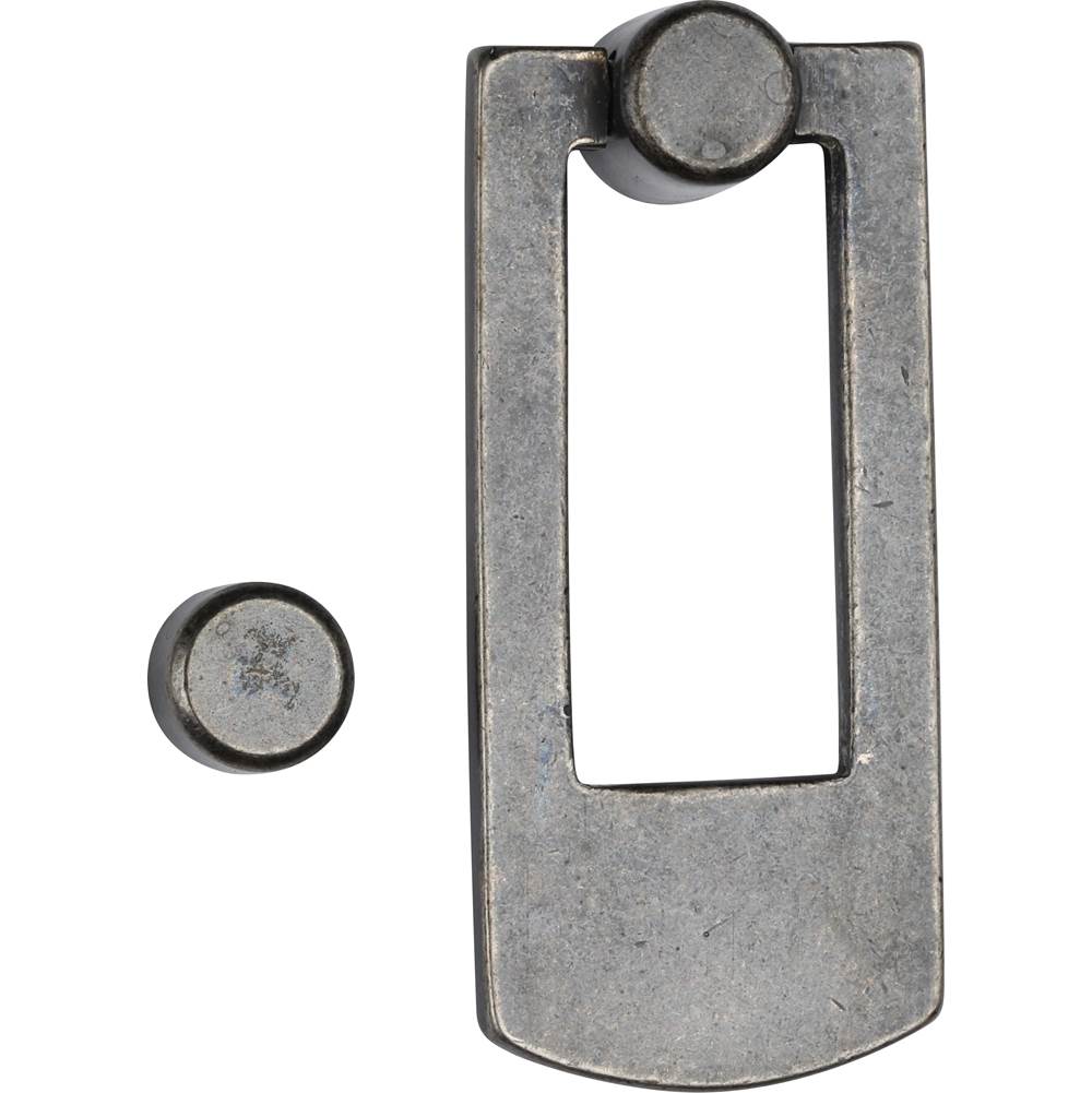 Ashley Norton - Curved Drop Pull - White Medium