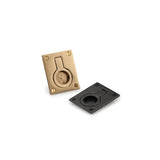 Front Mounted Military Ring Pull for Cabinets