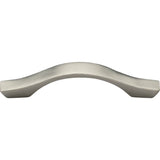 Ashley Norton - Flat Arch Cabinet Pull - White Bronze