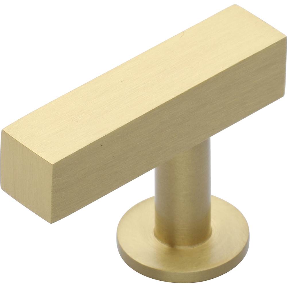 Ashley Norton - Square Profile T-Bar - Satin Brass