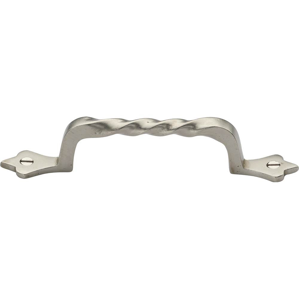Ashley Norton - Front Mounted Twist Cabinet Pull - White Bronze