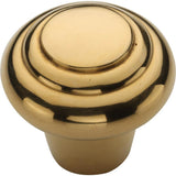 Ashley Norton - Beaded Cabinet Knob - Unlacquered Brass