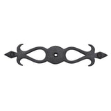 Ashley Norton - Fleur-de-lis Cabinet Knob Backpate - Oil Rubbed Bronze