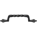 Ashley Norton - Front Mounted Twist Cabinet Pull - Black