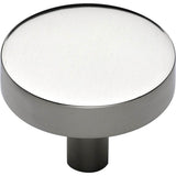 Ashley Norton - Modern Disc Cabinet Knob - Polished Nickel