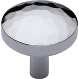 Ashley Norton - Hammered Tayo Cabinet Knob - Polished Chrome