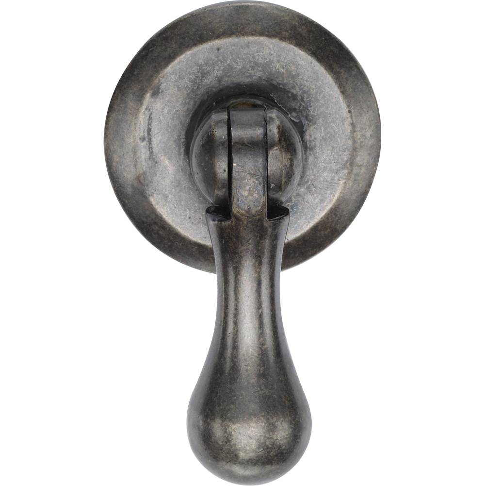 Ashley Norton - Drop Pull on Round Plate - White Medium