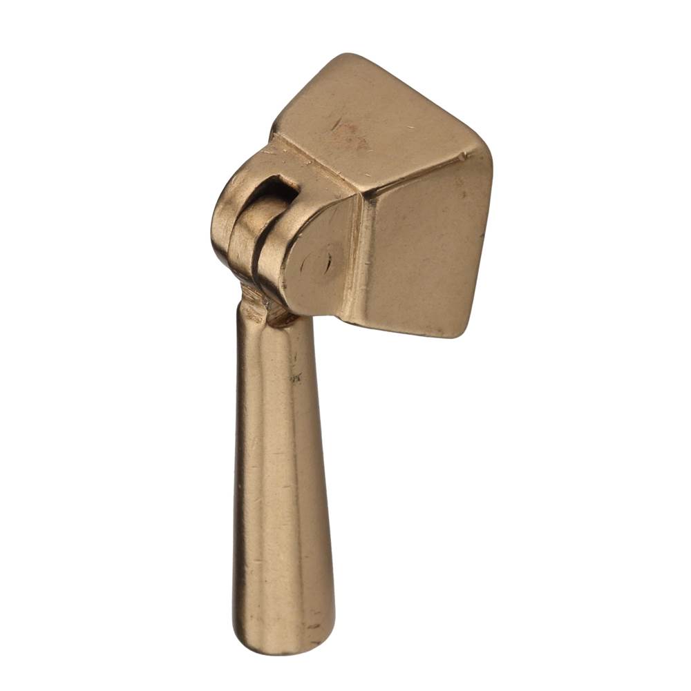 Ashley Norton - Drop Pull on Square Base - Natural Bronze