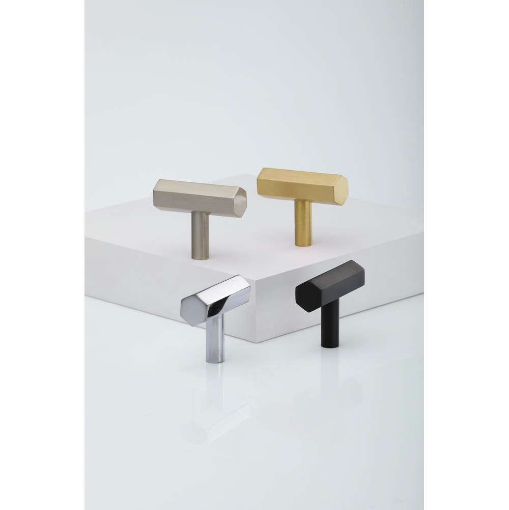 Hex Modern T Cabinet Pull