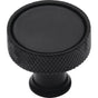 Ashley Norton - Lisbon Knurled Cabinet Knob - Black