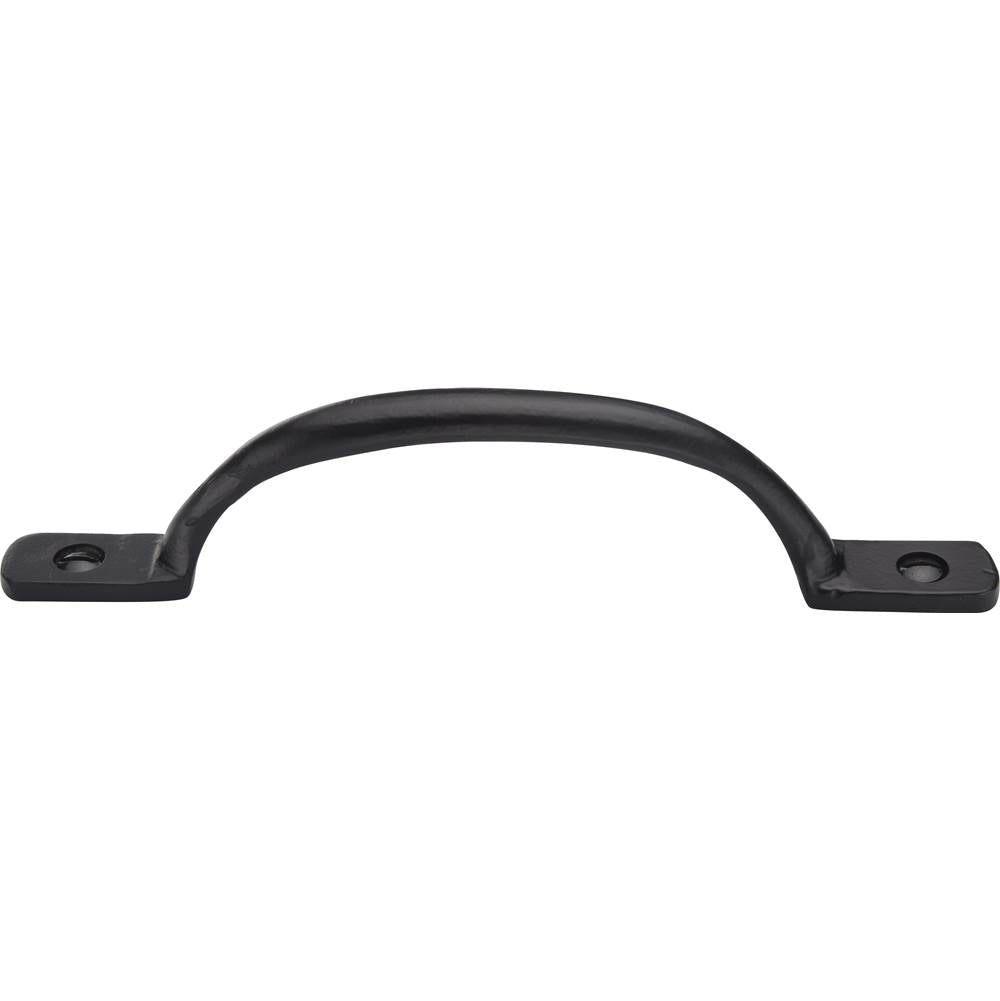 Ashley Norton - Front Mounted Cabinet or Window Sash Handle - Black