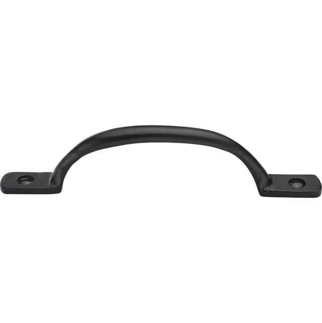 Ashley Norton - Front Mounted Cabinet or Window Sash Handle - Black