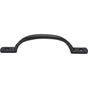 Ashley Norton - Front Mounted Cabinet or Window Sash Handle - Black