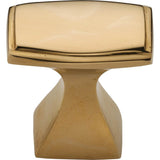 Ashley Norton - Deco Cabinet Knob - Unlacquered Brass