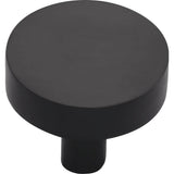 Ashley Norton - Modern Disc Cabinet Knob - Black