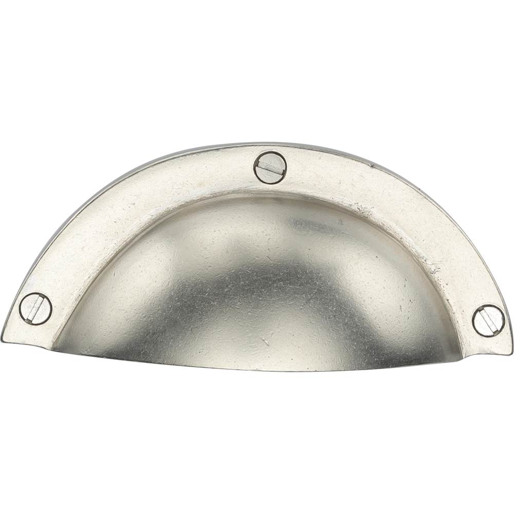 Ashley Norton - Front Mounted Cup Pull - White Bronze