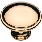 Ashley Norton - Andria Cabinet Knob - Unlacquered Brass