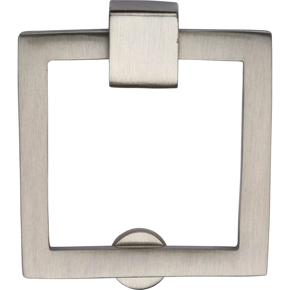 Ashley Norton - Square Cabinet Drop Pull - Satin Nickel