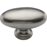 Ashley Norton - Oval (Egg) Cabinet Knob - White Medium