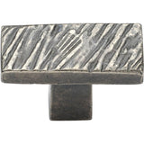 Ashley Norton - Textured Cabinet Knob - White Medium