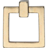 Ashley Norton - Square Drop Pull - Natural Bronze