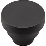Ashley Norton - Round Step Cabinet Knob - Black