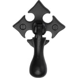 Ashley Norton - Drop Pull on Gothic Plate - Black