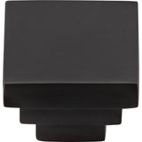 Ashley Norton - Square Step Cabinet Knob - Black