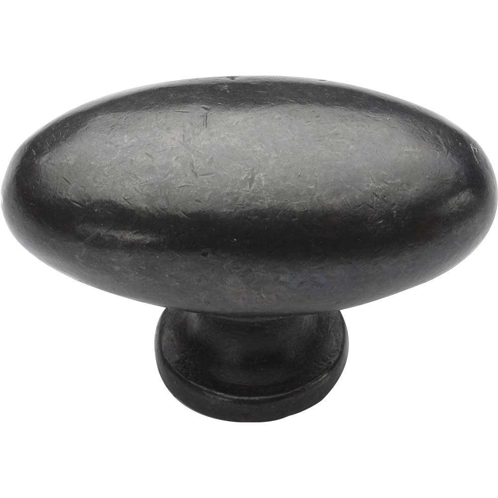 Ashley Norton - Oval (Egg) Cabinet Knob - Dark Bronze