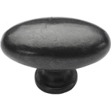 Ashley Norton - Oval (Egg) Cabinet Knob - Dark Bronze