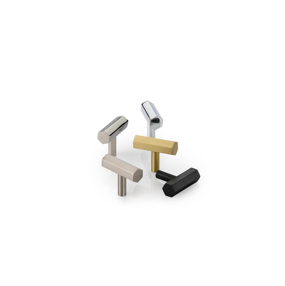 Hex Modern T Cabinet Pull