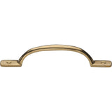 Ashley Norton - Front Mounted Cabinet or Window Sash Handle - Natural Bronze